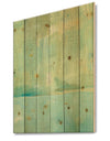 Dreaming of the Shore I - Nautical & Coastal Print on Natural Pine Wood