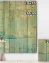 Dreaming of the Shore I - Nautical & Coastal Print on Natural Pine Wood
