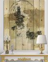 Glam Cream Dream I - Modern & Contemporary Print on Natural Pine Wood