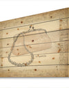 Glamorous Sparkle Purse I - Fashion Print on Natural Pine Wood