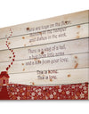 This is home. This is Love. Red heart house - Textual Entrance Art on Wood Wall Art