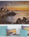 It so good to be home. Sunset by the ocean - Textual Entrance Art on Wood Wall Art